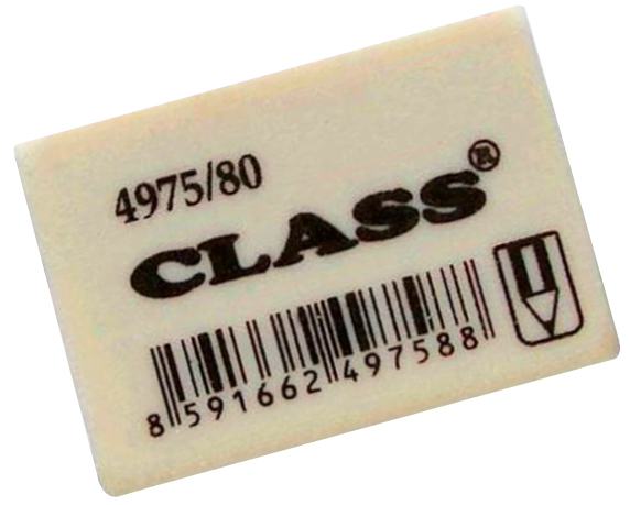 Гумка для видалення написів CLASS (4975/80C)